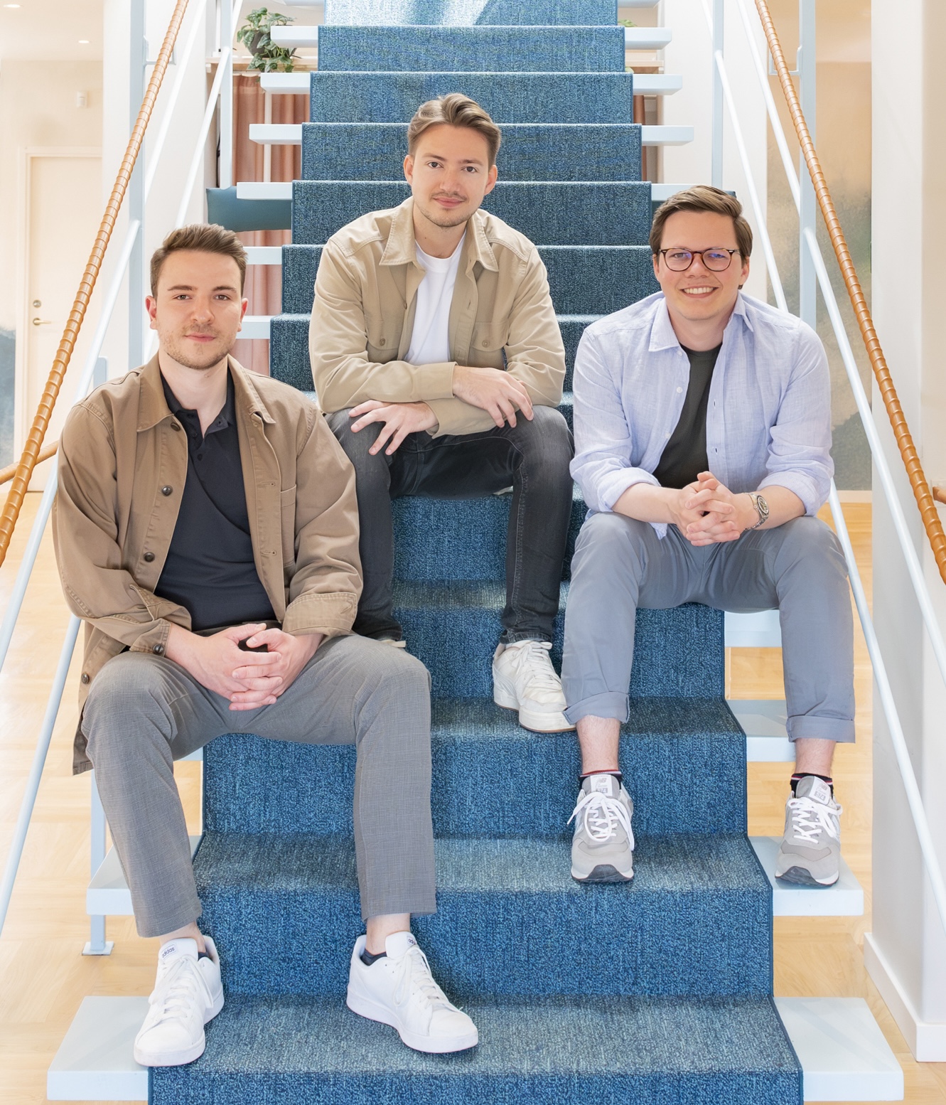 Reonic founders Udo, Manu and Tristan